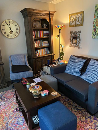 A peaceful environment for client meetings.